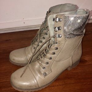 Guess combat boots
